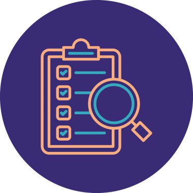 Belge. Web simgesi basit illüstrasyon