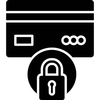 güvenli güvenli asma kilit simgesi