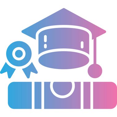 Eğitim. Web simgesi basit illüstrasyon