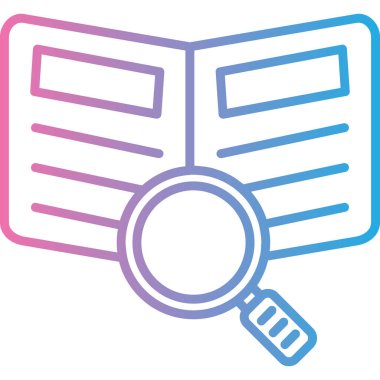 Ara. Web simgesi basit illüstrasyon