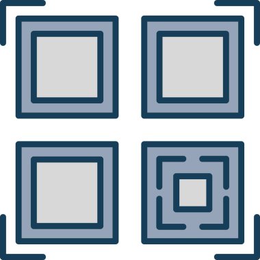 pencere simgesi vektör illüstrasyonu