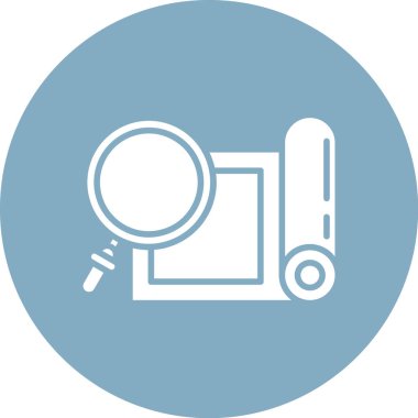 Büyüteç, Her Kullanım İçin Basit Vektör Simgesi