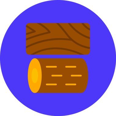 Çikolata. Web simgesi basit illüstrasyon