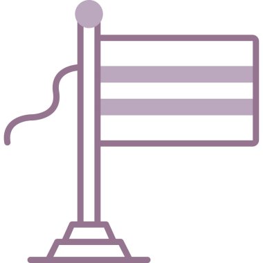 Modern b 'nin vektör illüstrasyonu eksik simgesi