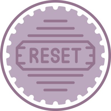 İşaret simgesini trend biçimi izole edilmiş arkaplanda yeniden yükle