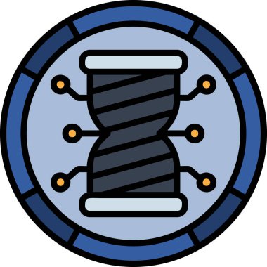 Modern b 'nin vektör illüstrasyonu eksik simgesi