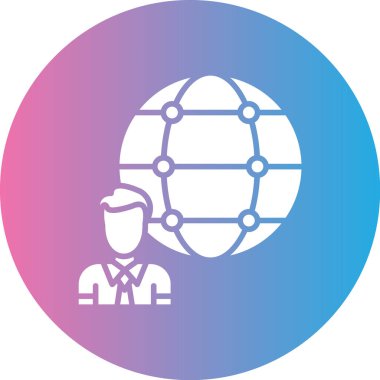 İş adamlarının vektör illüstrasyonu