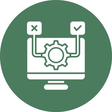 seo modern simgesinin vektör illüstrasyonu