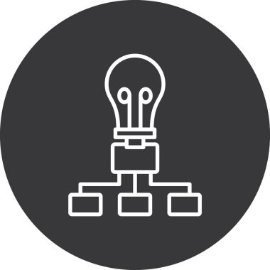 seo modern simgesinin vektör illüstrasyonu