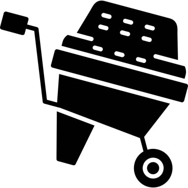 Vagon arabası simgesi.