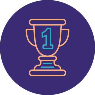 Bardak. Web simgesi basit illüstrasyon