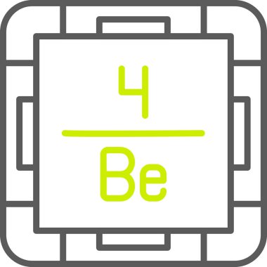 Simge tasarımı için b b 'nin vektör çizimi