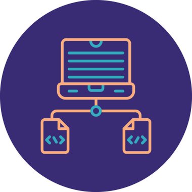 seo modern simgesinin vektör illüstrasyonu