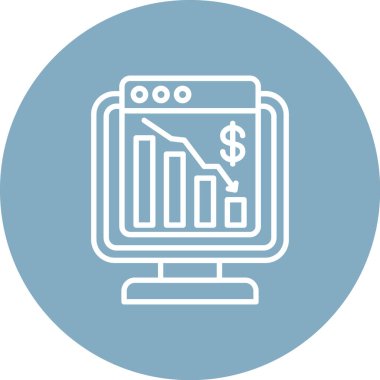 seo modern simgesinin vektör illüstrasyonu