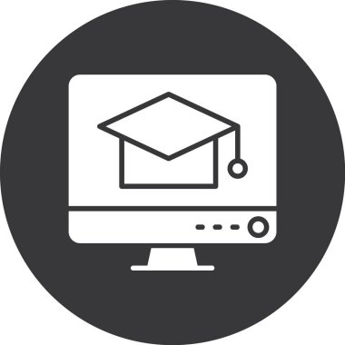 Eğitim simgesinin vektör illüstrasyonu