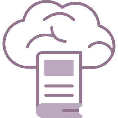 Bulut deposu. Basit tasarım