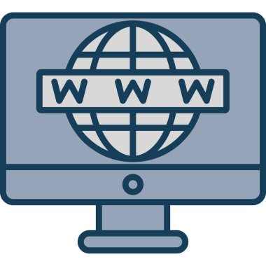 www web renk vektörü çizimi