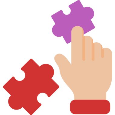 puzzle parçaları tutan el