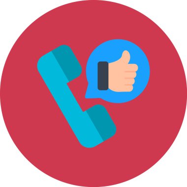 - Telefon. Web simgesi basit illüstrasyon