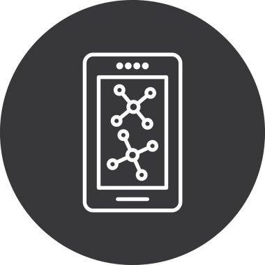 seo modern simgesinin vektör illüstrasyonu