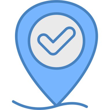 harita işareti vektör illüstrasyonuName