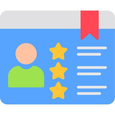 Düz biçimli geri bildirim simgesi