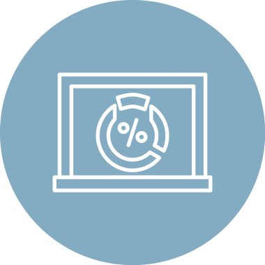 Seo simgesinin vektör illüstrasyonu