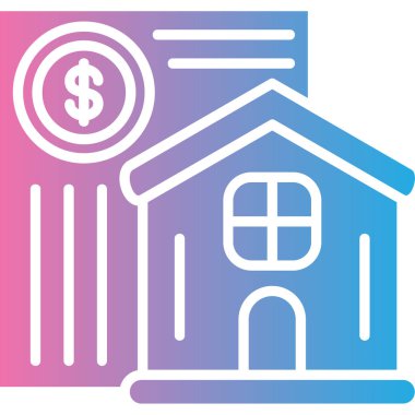 ev simgesi, vektör illüstrasyonu