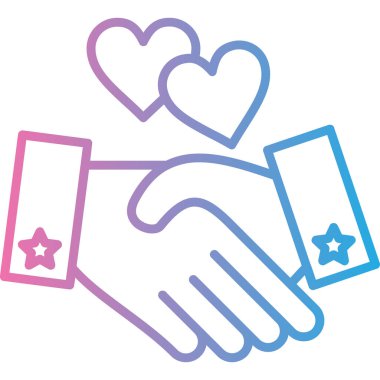 el simgesi vektör illüstrasyonu