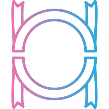 Modern b 'nin vektör illüstrasyonunda müziğin eksik simgesi