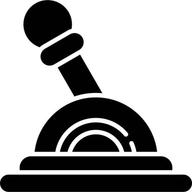 Yargıç çekiç vektör simgesi