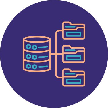 seo modern simgesinin vektör illüstrasyonu