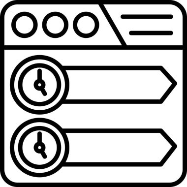 veri depolama simgesi vektör illüstrasyonu