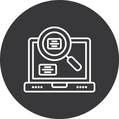 Vektör illüstrasyonu, silo simgesi