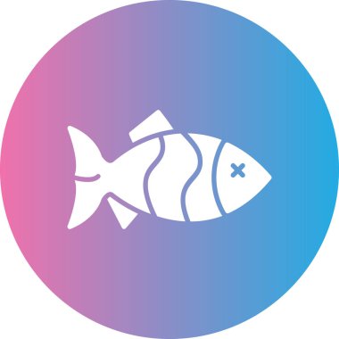 Basit vektör simgesi, balık kavramı