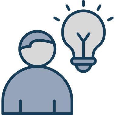 adam ve kişi simgesi vektör illüstrasyonu