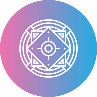 Güzel vektör çizgisi simgesi