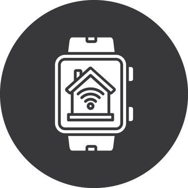 Akıllı Ev vektör simgesi