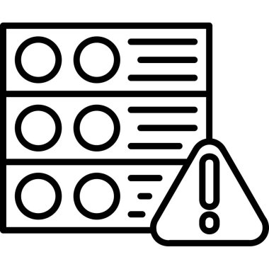 veri dosyaları vektör simgesi