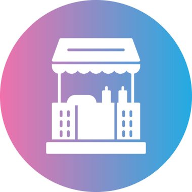 Yapı simgesinin vektör illüstrasyonu