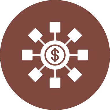 seo modern simgesinin vektör illüstrasyonu