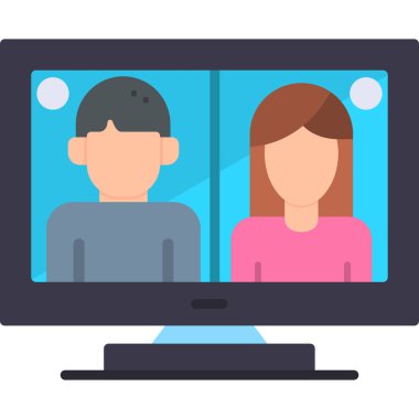 insanlar ve video konferansı