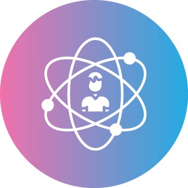 İnsan simgesinin vektör illüstrasyonu