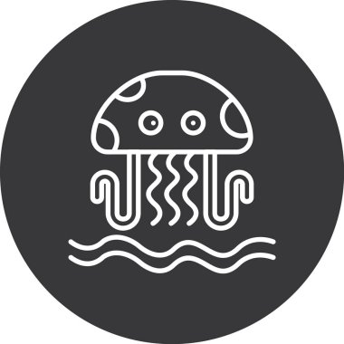 Modern simgenin vektör illüstrasyonu