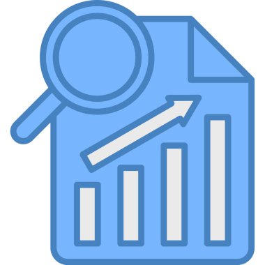 Grafik grafik vektör simgesi