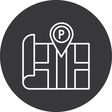 Konum simgesinin vektör illüstrasyonu