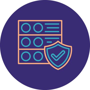 Modern simgenin vektör illüstrasyonu