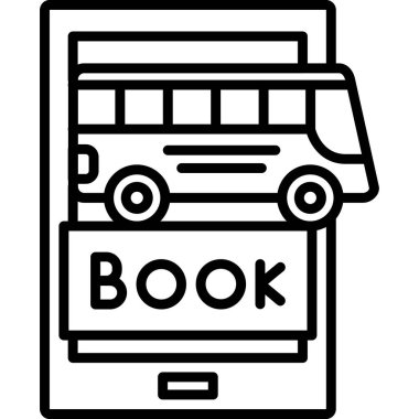 kitap simgesi vektör illüstrasyonu