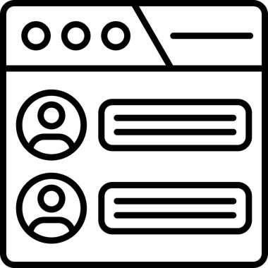 veritabanı simgesi, vektör resimleme