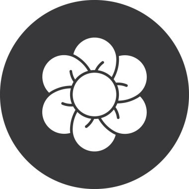 Çilek Çiçekleri, Her Kullanım İçin Basit Vektör Simgesi